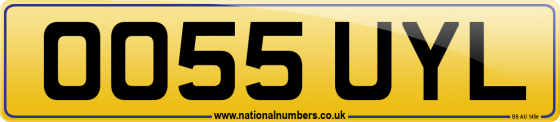OO55 UYL