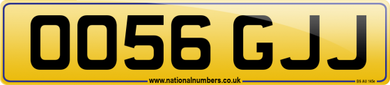 OO56 GJJ