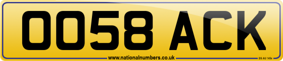 OO58 ACK