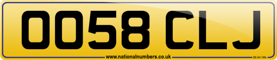 OO58 CLJ