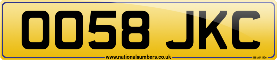 OO58 JKC
