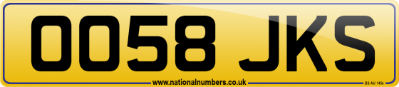 OO58 JKS