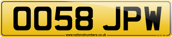 OO58 JPW