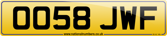 OO58 JWF