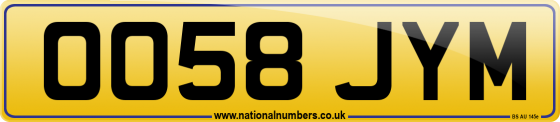 OO58 JYM