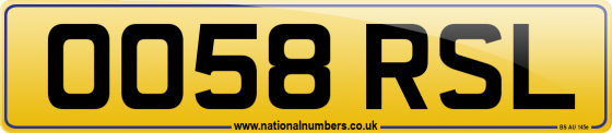 OO58 RSL