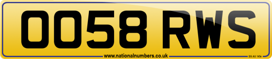 OO58 RWS