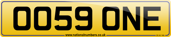 OO59 ONE