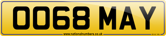 OO68 MAY