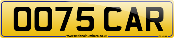 OO75 CAR