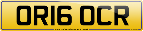 OR16 OCR