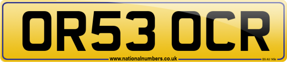 OR53 OCR