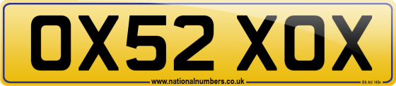 OX52 XOX