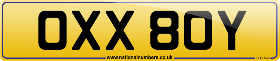 OXX 80Y