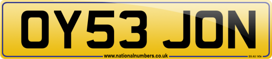 OY53 JON