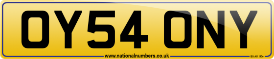 OY54 ONY
