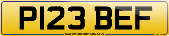 P123 BEF