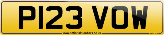 P123 VOW