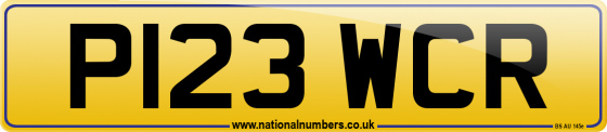 P123 WCR