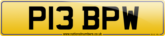 P13 BPW