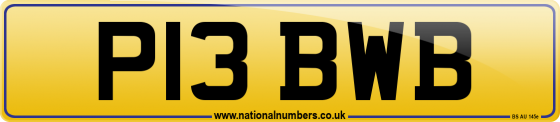 P13 BWB