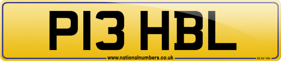 P13 HBL