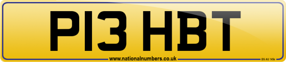 P13 HBT