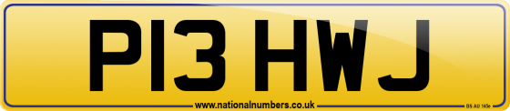 P13 HWJ