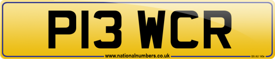 P13 WCR