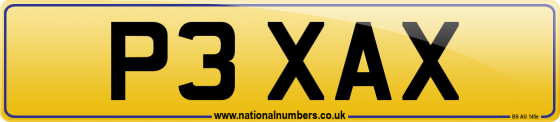 P3 XAX