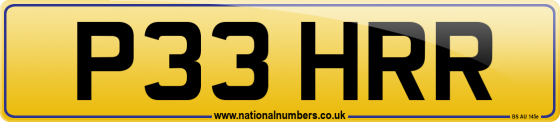 P33 HRR