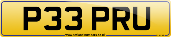 P33 PRU