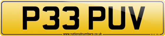 P33 PUV