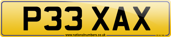 P33 XAX