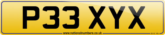 P33 XYX