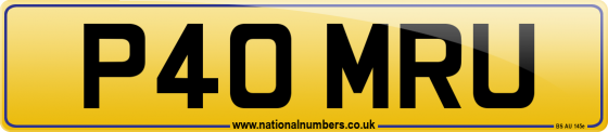 P40 MRU