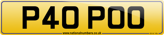 P40 POO