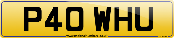 P40 WHU