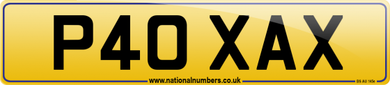 P40 XAX