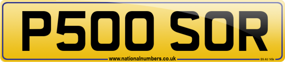 P500 SOR