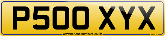 P500 XYX