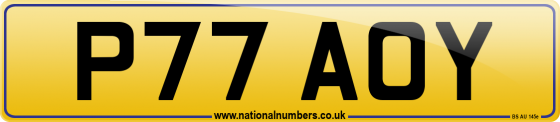 P77 AOY