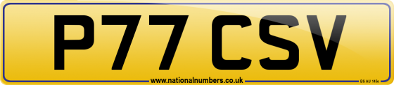 P77 CSV