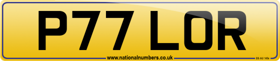 P77 LOR