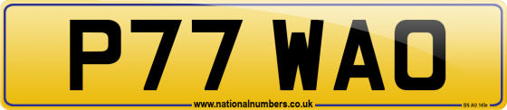 P77 WAO
