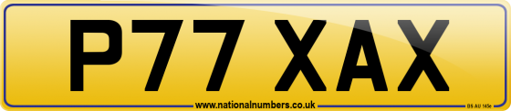 P77 XAX