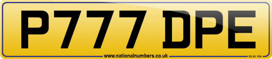 P777 DPE