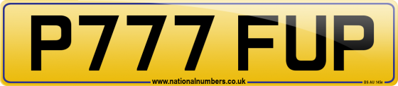 P777 FUP