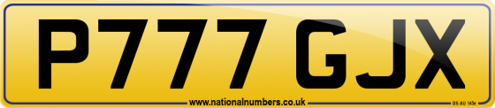 P777 GJX