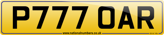 P777 OAR